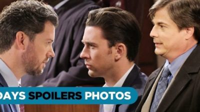 DAYS Spoilers Photos: Tensions And Tempers Explode At EJ’s Trial