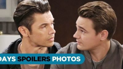 DAYS Spoilers Photos: Johnny Shares News, Xander Shares Clues