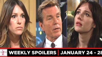 Y&R Spoilers For The Week of January 24: An Ultimatum and A Return