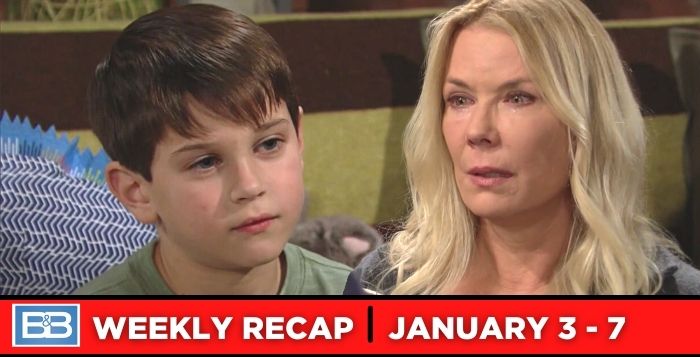 The Bold and the Beautiful recaps for January 3 – January 7, 2022