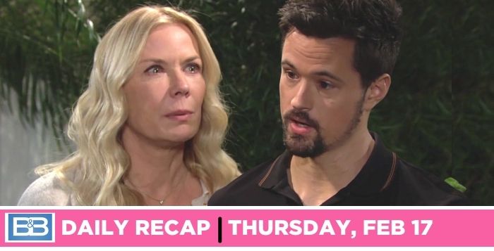 B&B Spoilers Recap For February 17: Thomas Played Head Of Security