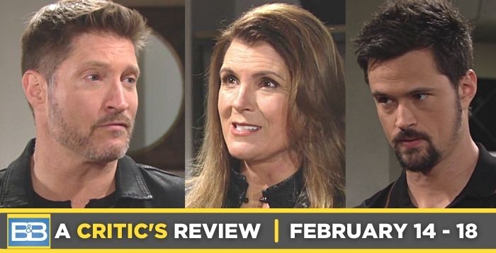 The Bold and the Beautiful Critic's Review for February 14-18, 2022
