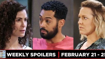 DAYS Spoilers for the Week of February 21: Identity Crisis and a Confession