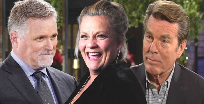 The Young and the Restless Kim Zimmer, Robert Newman and Peter Bergman