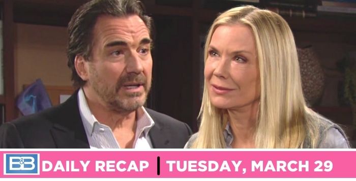 B&B Spoilers Recap For Mar. 29: Brooke Asked Ridge To Come Home