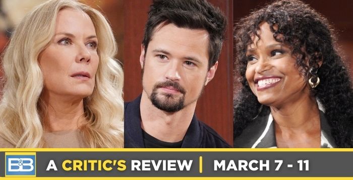 Critic’s Review of Bold and the Beautiful for March 7 – March 11, 2022