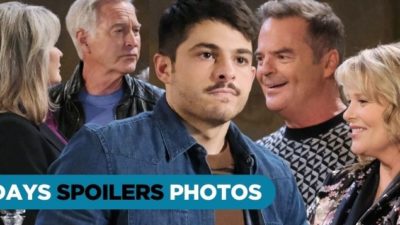 DAYS Spoilers Photos: Sonny Kiriakis Has A Heart To Heart With His Dad