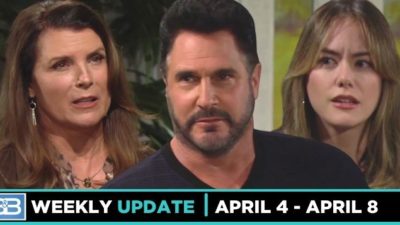 B&B Spoilers Weekly Update: Strong Intuition & A Mental Health Spiral