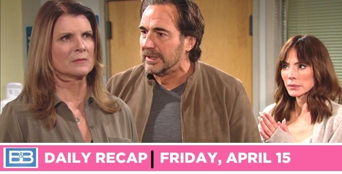 B&B Spoilers Recap For April 15: Taylor All But Called Sheila A Hero