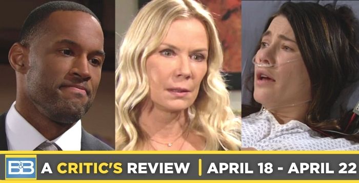 Critic’s Review of Bold and the Beautiful for April 18 – April 22, 2022