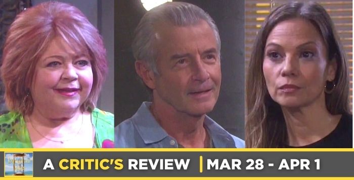 Critic’s Review of Days of our Lives for March 28 – April 1, 2022