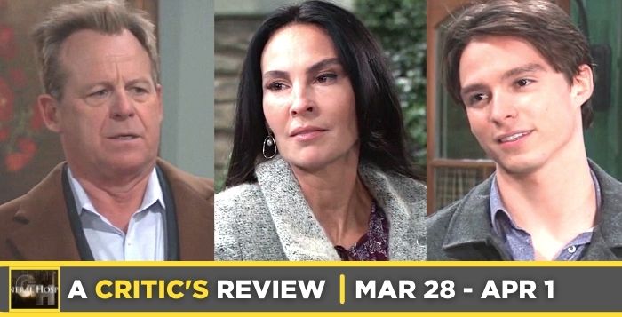 Critic’s Review of General Hospital for March 28 – April 1, 2022