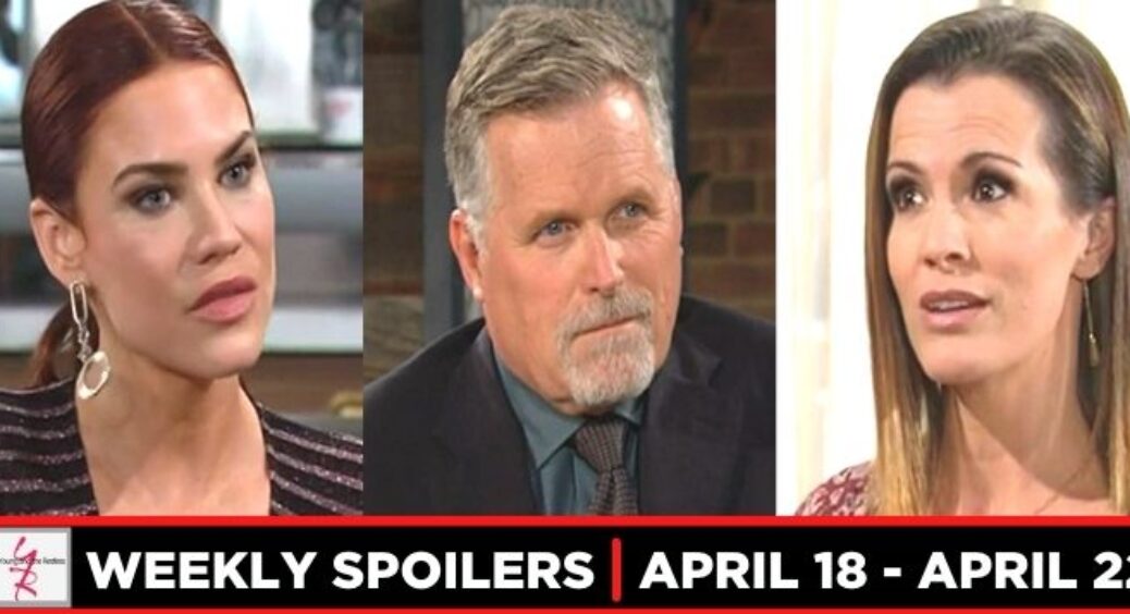 Y&R Spoilers For The Week of April 18: Confessions and Confrontations