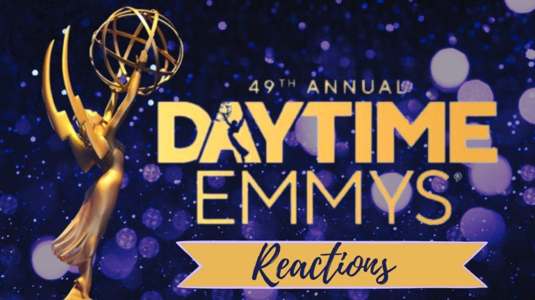 Daytime Emmys Reaction