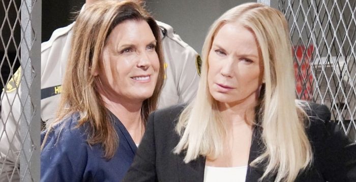 The Bold and the Beautiful Sheila Carter and Brooke Logan Forrester