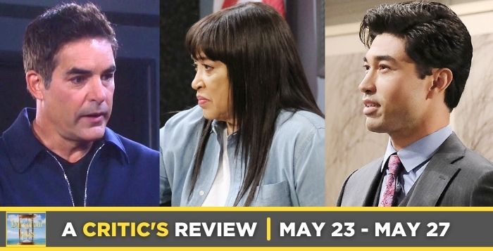 Critic’s Review of Days of our Lives for May 23 – May 27, 2022