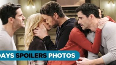 DAYS Spoilers Photos: Belle And EJ Get Too Close For Comfort