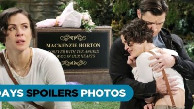 DAYS Spoilers Photos: Sarah Horton Mourns Mickey’s Loss