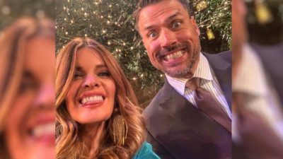 Joshua Morrow Gets A Little Help From His Y&R Co-Star Michelle Stafford