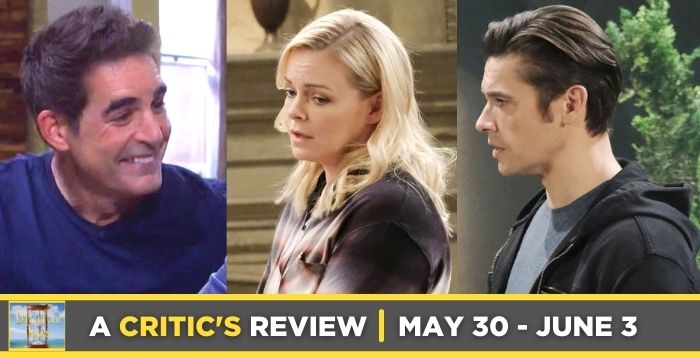 A Critic’s Review of Days of our Lives for May 30 – June 3, 2022