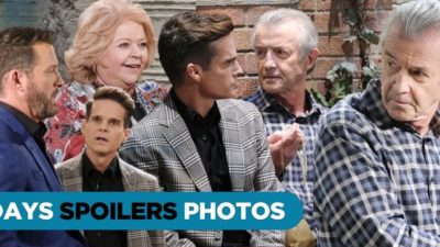 DAYS Spoilers Photos: Clyde And Leo Have A Dangerous Little Chat