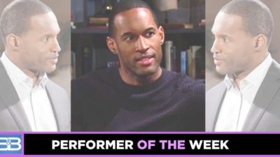 Soap Hub Performer of the Week for B&B: Lawrence Saint-Victor