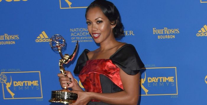 The Young and the Restless Mishael Morgan Wins Daytime Emmy