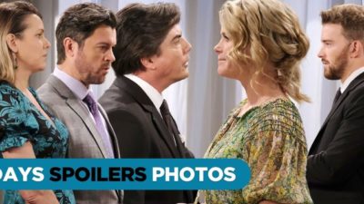 DAYS Spoilers Photos: Johnny Runs Red Hot And Allie Has Concerns