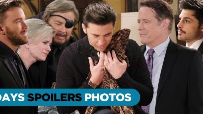 DAYS Spoilers Photos: A Day Of Mourning For Abigail DiMera’s Family