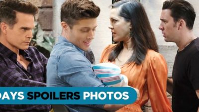 DAYS Spoilers Photos: Baby Shawn Christian Meets His Real Daddy