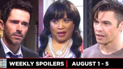 DAYS Spoilers For The Week of August 1: Shocks, Snags, and an Eyeful