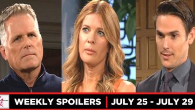 Y&R Spoilers For The Week of July 25: Secret Plots And Danger Explodes