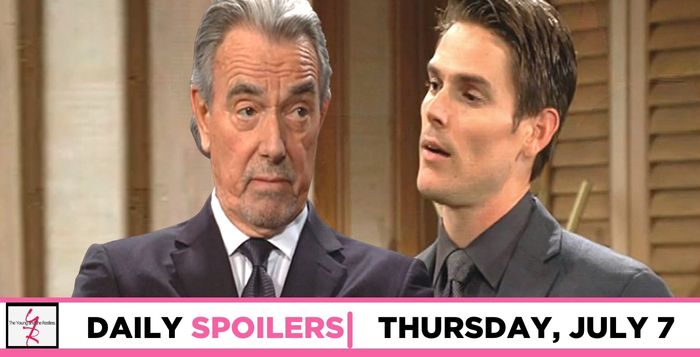 Y&r Spoilers For July 7: Victor Newman Keeps Adam Newman In Line