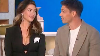 B&B Stars Jacqueline MacInnes Wood, Tanner Novlan Talk Sinn Reunion