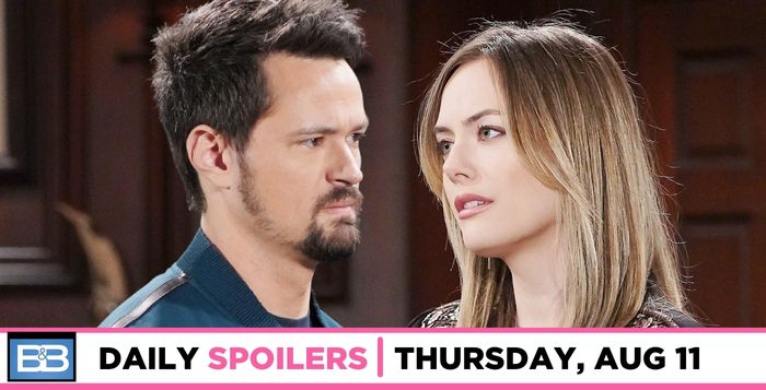 B&B Spoilers For August 11: Thomas Drops A Custody Bomb On Hope