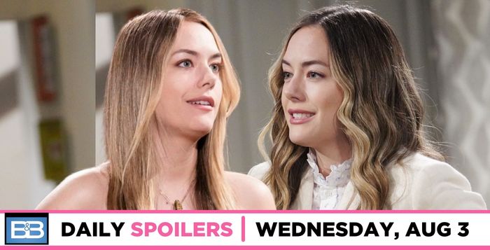 B&B Spoilers For August 3: Hope Takes Happiness A Little Too Far