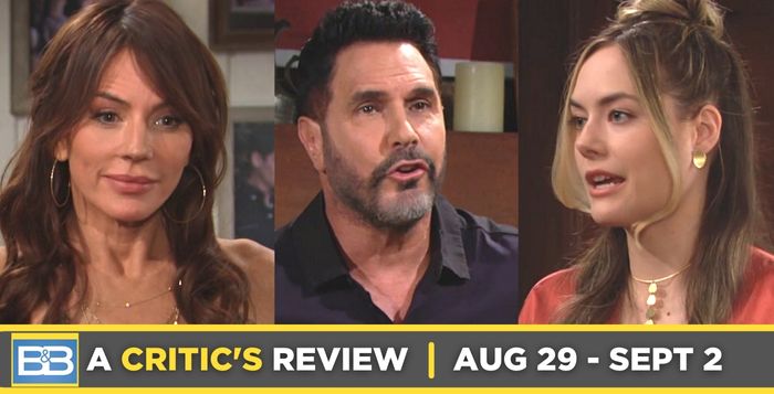 The Bold and the Beautiful Critic's Review for August 29 – September 2, 2022