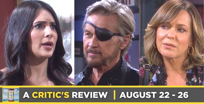 Days of our Lives Critic's Review for August 22 – August 26, 2022