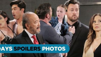 DAYS Spoilers Photos: Big Mouths, Huge Lies & An Awkward Moment