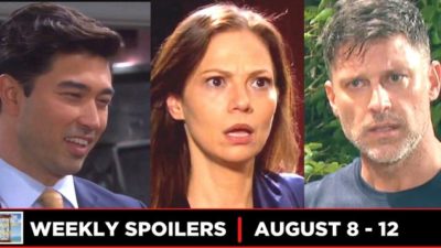 DAYS Spoilers For The Week of August 8: Shocks, Threats, and Jealousy