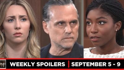 GH Spoilers For The Week of September 5: Sparks and A Smackdown