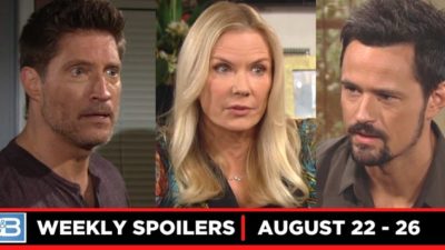 B&B Spoilers for the Week of August 22: A Fall Out, A Felon, And A Feud