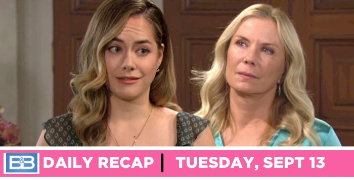 B&B Spoilers Recap For September 13: Brooke Convinced Herself Ridge Is ...