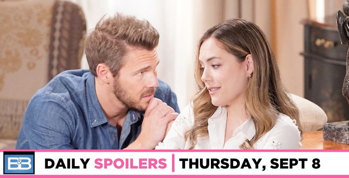 B&B Spoilers For September 8: Liam Worries Hope Is Admitting Defeat