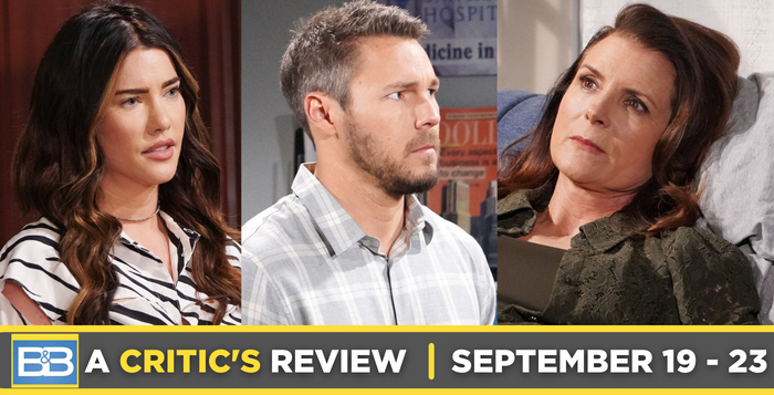 The Bold and the Beautiful Critic's Review for September 19 – September 23, 2022