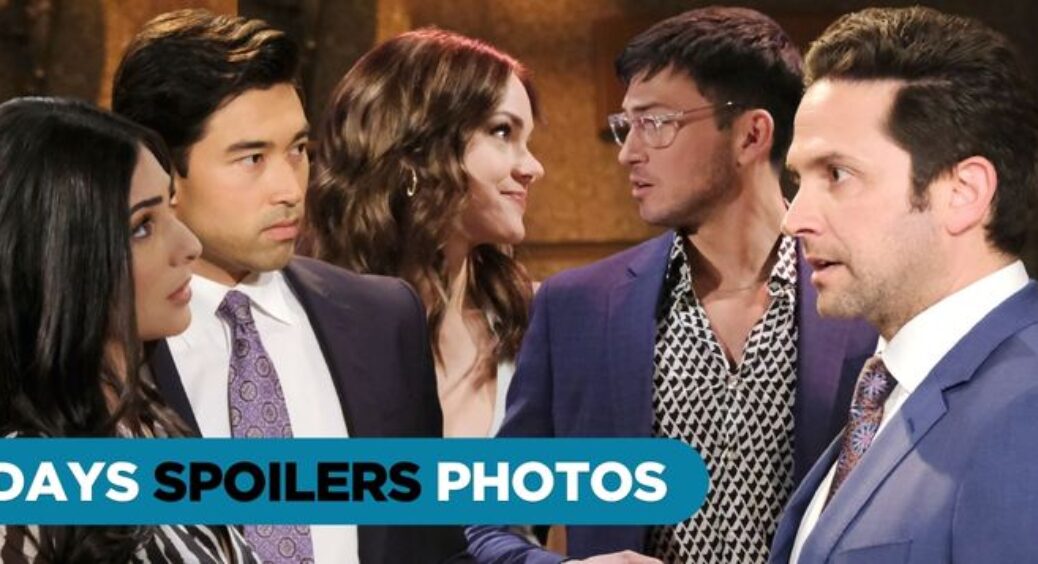 DAYS Spoilers Photos: Getting Fresh And A Wicked Love Twist