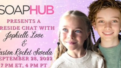 Join GH’s Jophielle Love and Easton Rocket Sweda for a Soap Hub Fireside Chat