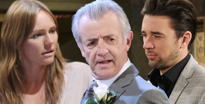 Days of our Lives Abigail DiMera, Clyde, and Chad