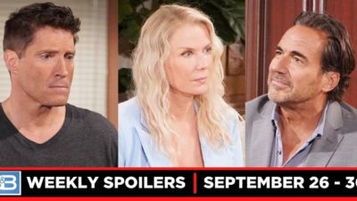 B&B Spoilers for the Week of September 26: Scares, Clashes & Shock