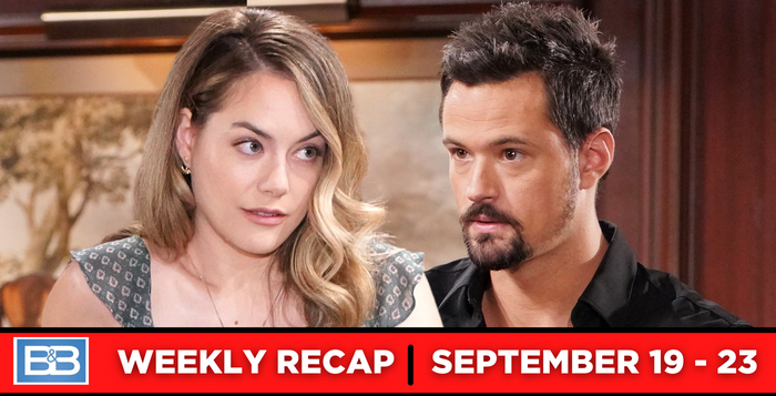 The Bold and the Beautiful Recaps for September 19 – September 23, 2022